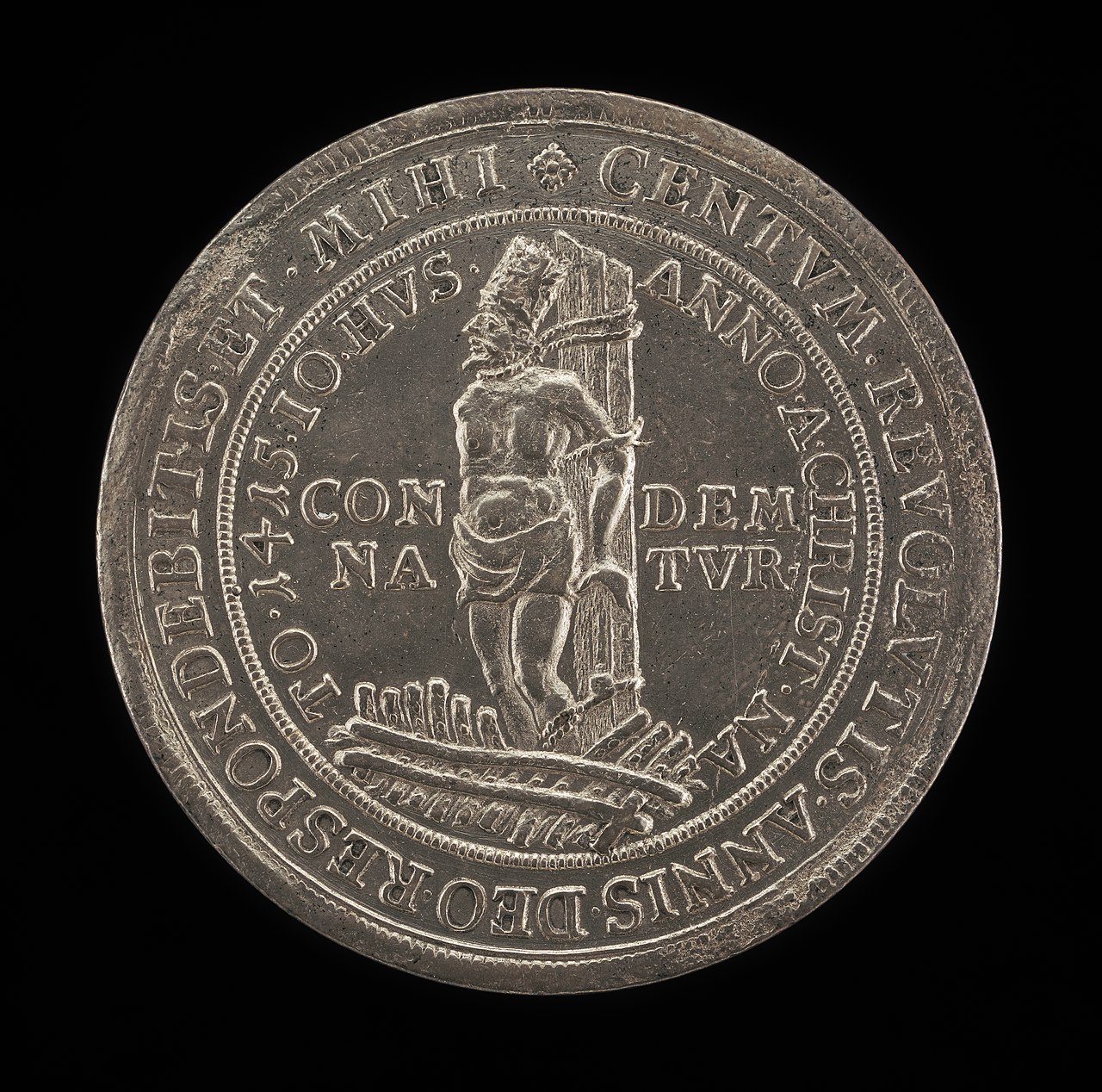 Medalla conmemorativa 100 años Huss