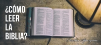 ¿Cómo leer la Biblia?
